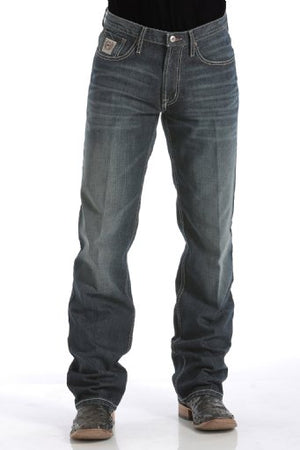 Men's Relaxed Fit White Label Dark Stone 2 Jeans - Cinch