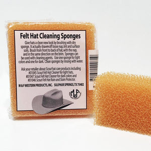 Felt Hat Cleaning Sponge