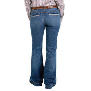 Women's Lynden Dark Stone Jeans - Cinch