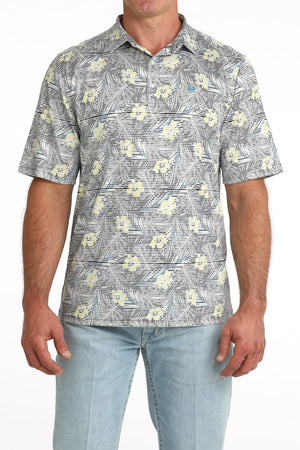 Men's Multicolor Arena Flex Polo Shirt - Cinch