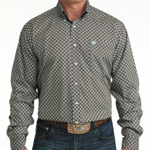 Men's L/S Print Shirt - Cinch