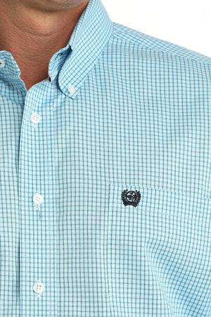 Men's Blue Long Sleeve Shirt - Cinch
