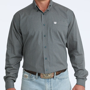 Men's Long Sleeve Print Shirt - Cinch