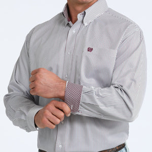 Men's Long Sleeve Stripe Shirt - Cinch