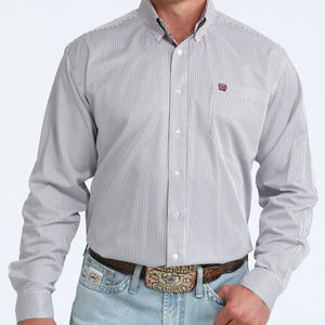 Men's Long Sleeve Stripe Shirt - Cinch