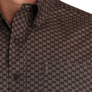 Men's L/S Modern Print Shirt - Cinch