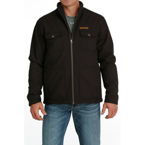 Men's CC Brown Bonded Jacket - Cinch