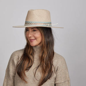 Maldives Moon Felt Fedora Hat - American Hat Makers