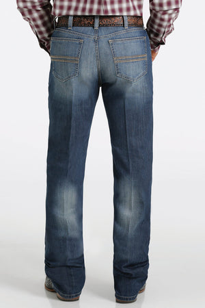 Men's Medium Stonewash Jeans - Cinch Silver Label