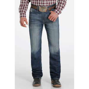 Men's Medium Stonewash Jeans - Cinch Silver Label