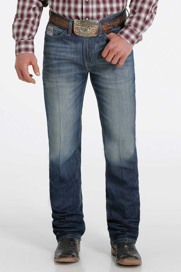 Medium Stonewash Jeans - Cinch Silver Label