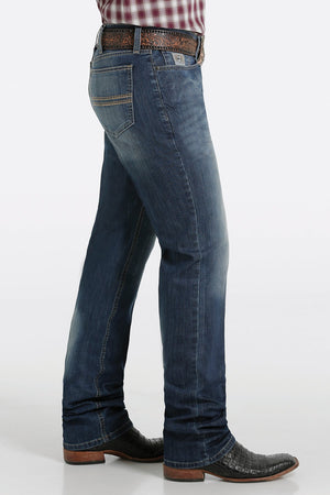 Men's Medium Stonewash Jeans - Cinch Silver Label