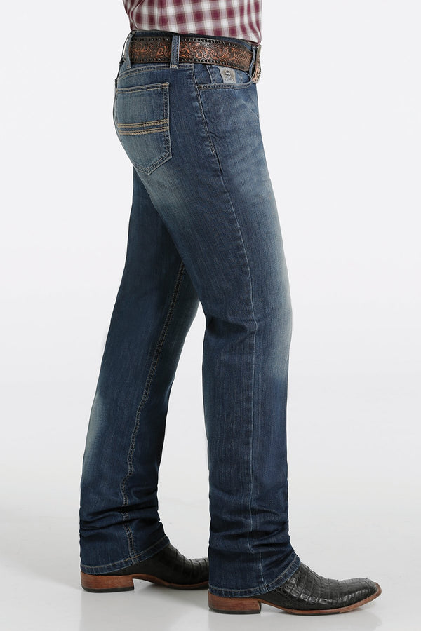 Medium Stonewash Jeans - Cinch Silver Label