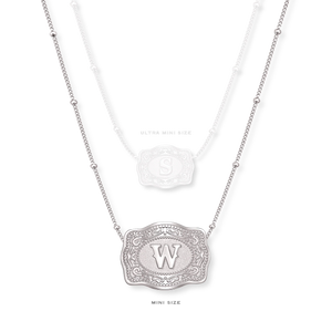 Mini Buckle Necklace - SpurWest