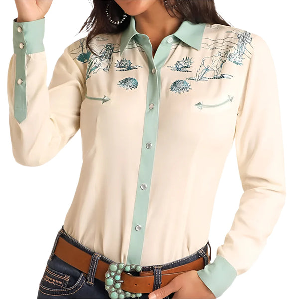 Women's Retro Snap Shirt  - Panhandle