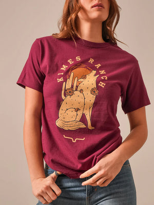 Women's Night Call Tee - Kimes Ranch