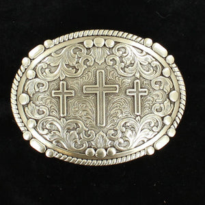 Triple Cross Oval Buckle