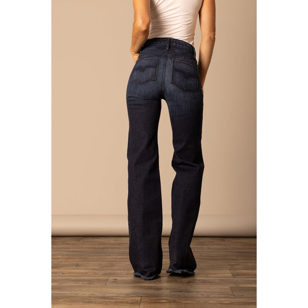 Women's Olivia Dark Wash Jean - Kimes Ranch