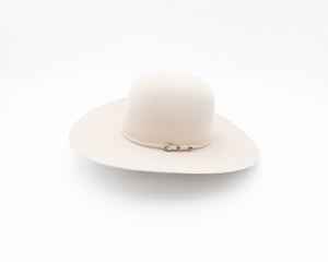 30X Silver Belly Open Crown - Rodeo King