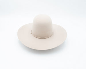 60X Silver Belly Open Crown - Rodeo King