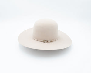 60X Silver Belly Open Crown - Rodeo King