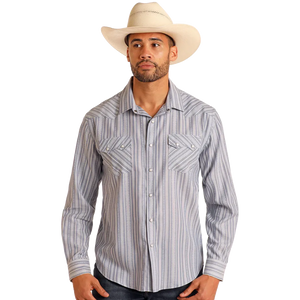 Men's Modern Vintage Striped Shirt - Panhandle