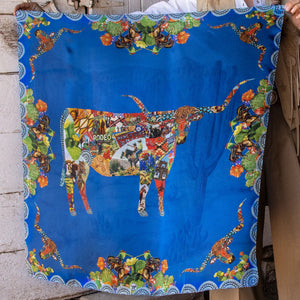 Pecos the Longhorn - Fringe Scarves