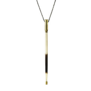Porcupine Quill in Bullet Necklace - ASTALI