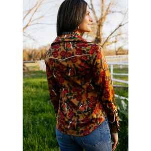 Women's Horses & Horseshoes Shirt - Rodeo Quincy