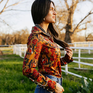 Women's Horses & Horseshoes Shirt - Rodeo Quincy