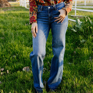 Rodeo Rose Cowboy Jeans - Rodeo Quincy