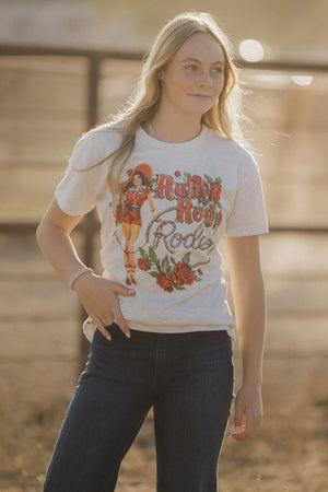 Ruby Red Rodeo Tee - Rodeo Quincy