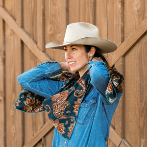 Cattleman Ranchi Rag - Fringe Scarves