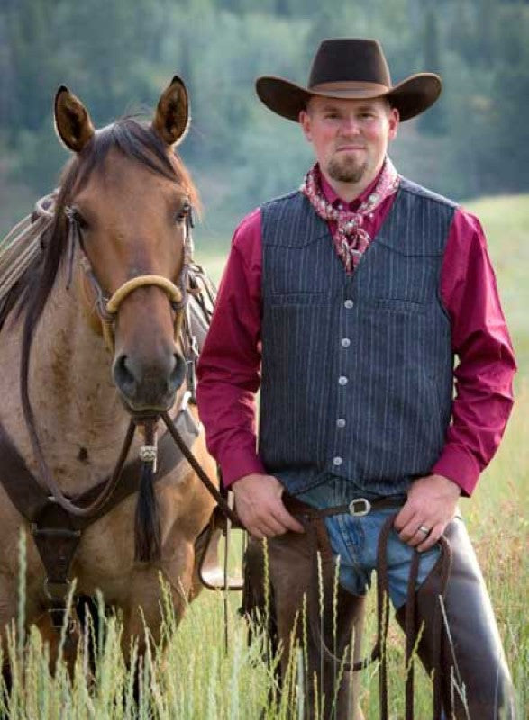 Charcoal Ranger Vest - Wyoming Traders