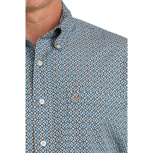 Men's S/S Arenaflex Shirt Blue - Cinch