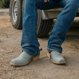 Women's Leawood Blue Boot - HYER