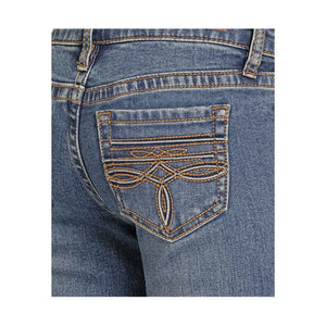 Girl's Raised Bootstitch Jeans - Rock & Roll Denim