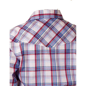 Boy's Plaid Snap Shirt - Roper