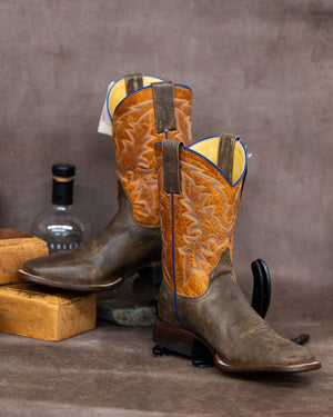Roper Colt Square Toe Vintage Brown