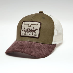 Roseben Dark Olive Cap - Kimes Ranch