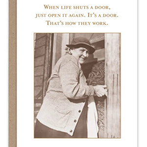 When Life Shuts a Door Card - Shannon Martin