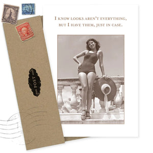 Looks Aren't Everything Birthday Card - Shannon Martin