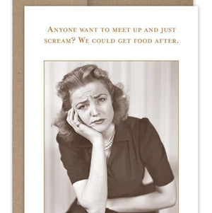 Scream What a Hoot Card - Shannon Martin