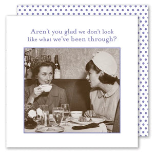 Don't Look "NEW" Napkins - Shannon Martin Design