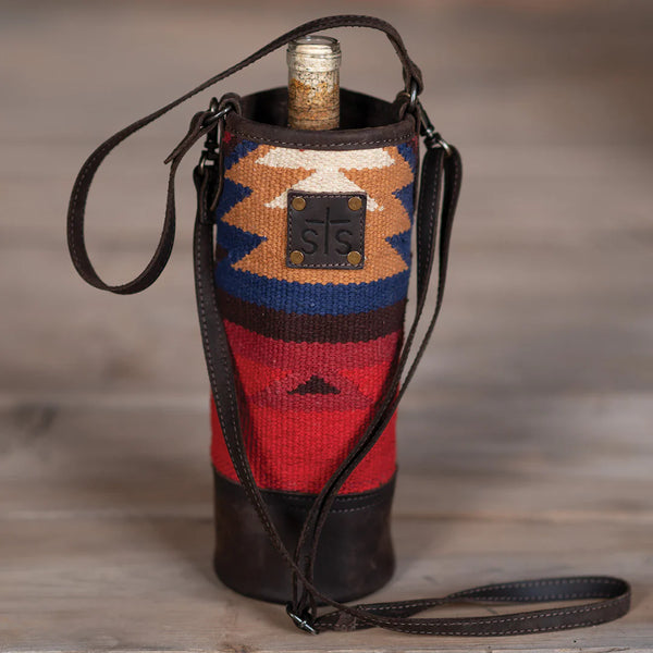 Crimson Sun Single Wine Bag - STS Ranchwear