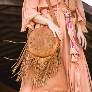 Wayfarer Sage Fringe Crossbody - STS Ranchwear
