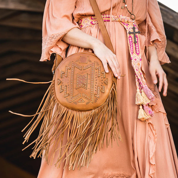 Wayfarer Sage Fringe Crossbody - STS Ranchwear