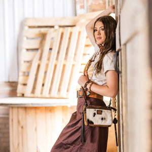 Guadalupe Cowhide Lily Crossbody - STS Ranchwear