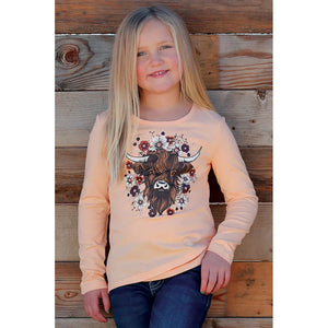 Girl's Highland Cow Shirt - Cruel Girl