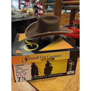 10X Waco Walnut Felt Hat - Serratelli Hat Co.